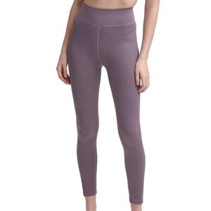 Calvin Klein Womens Performance Active 7/8 Length Ribbed Leggings NWT Size: L